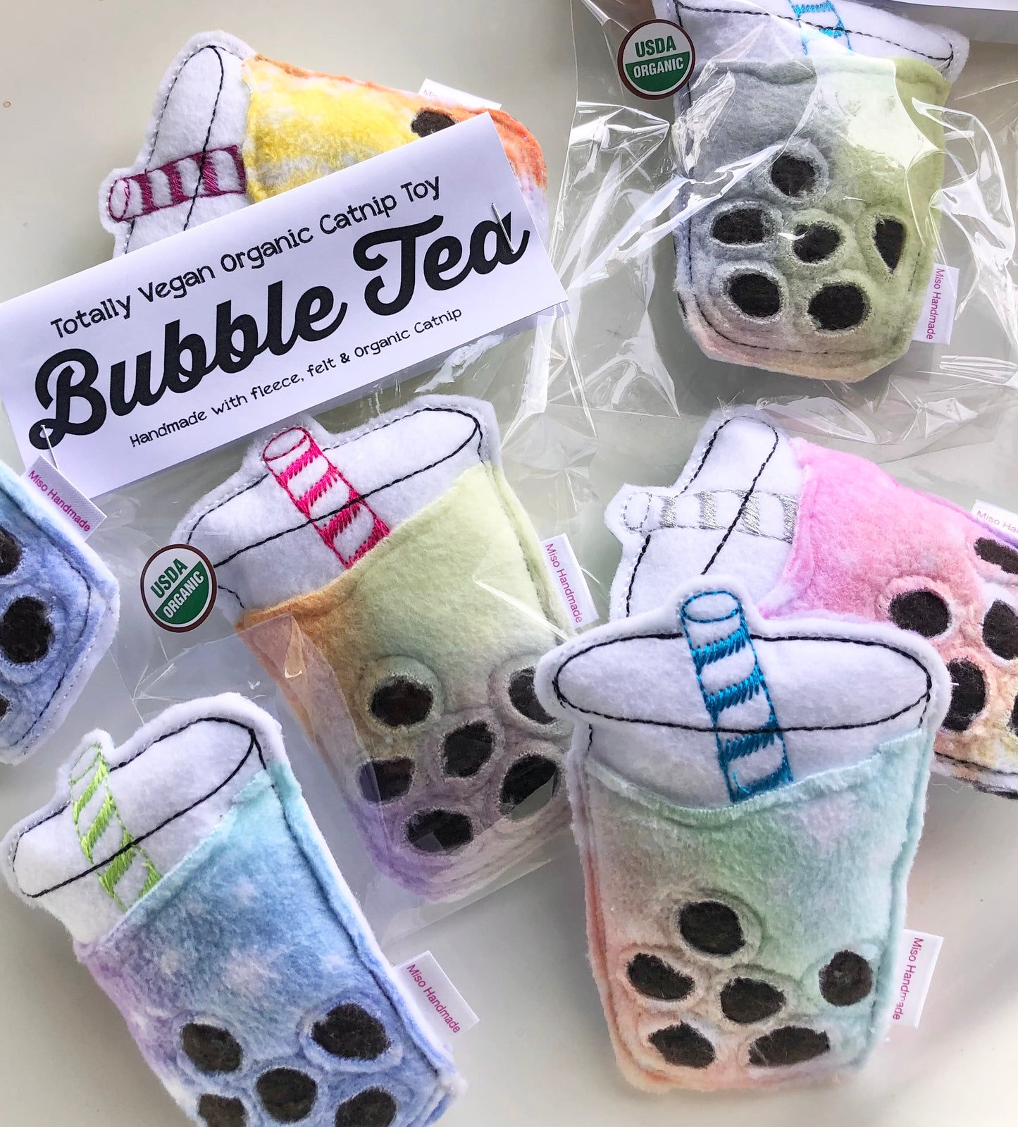 Spring Catnip Bubble Tea Toy-on sale