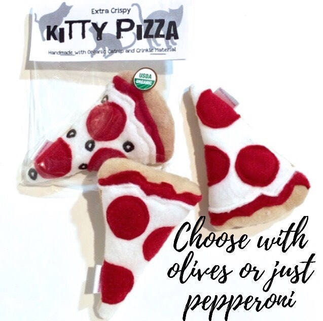Extra Crispy Catnip Pizza
